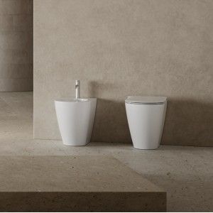 CENTRICA Vase sur pied TRADUIT Vortex Hatria BLANC HATRIA - 1