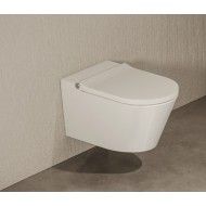 H-SMART RIMLESS wall-hung WC with heated seat and Hatria remote control WHITE HATRIA - 1