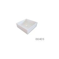 HAPPY HOUR SLIM  Lavabo appoggio 00:40 S senza fori senza troppopieno 40X40 HATRIA HATRIA - 3