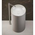 LAVABI FREESTANDING Lavabo in solid surface FW_01 Bianco Matt/Cemento 44x87 HATRIA HATRIA - 2