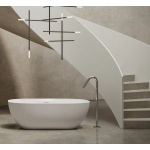 BAIGNOIRE AUTOPORTANTE Baignoire H-Solid 02 160x70x52 BLANC MAT HATRIA HATRIA - 1