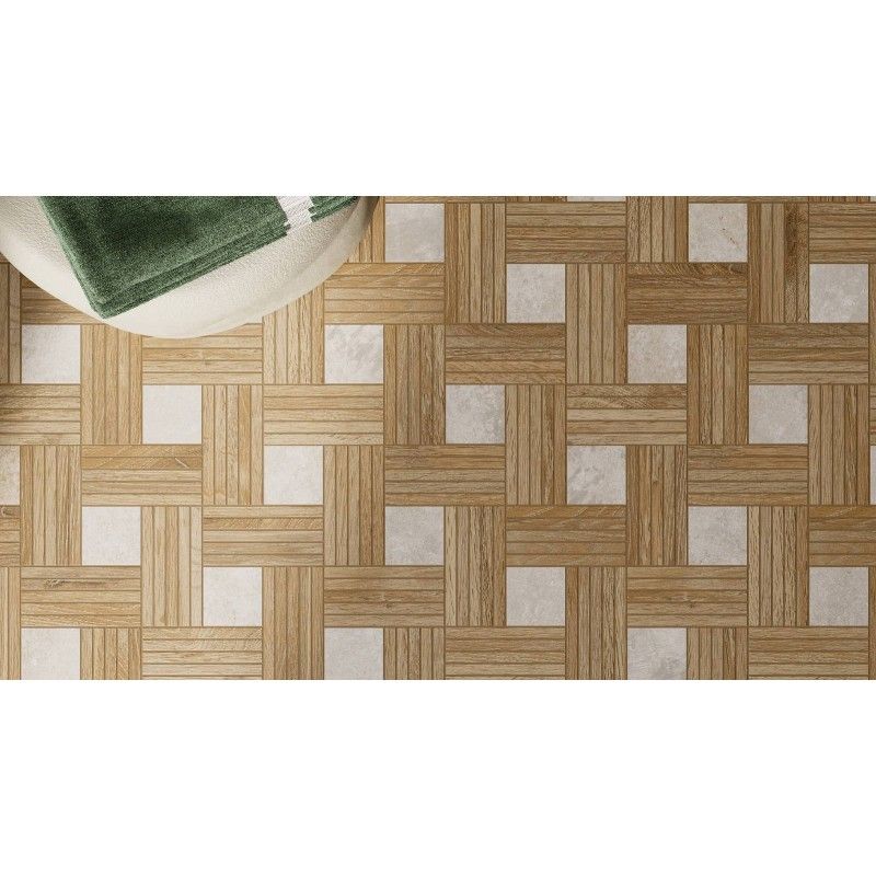 CORTINA COGNAC MOSAIK BAIT 24,2x30,2 - CERAMICA RONDINE J92385 CERAMICA RONDINE - 1