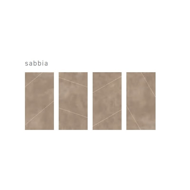 CRUDA SABBIA MOSAICO AFFRESCO R9 30x60 - CERAMICA RONDINE J92751 CERAMICA RONDINE - 1