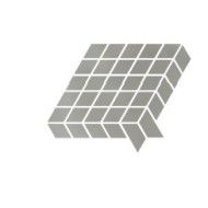 CRUDA GRIGIO MOSAIC BASKET R9 27,6x24,2 - CERAMICA RONDINE J92764 CERAMICA RONDINE - 1