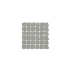CRUDA GRIGIO MOSAIC STUCCO R9 30x30 - CERAMICA RONDINE J92758 CERAMICA RONDINE - 1