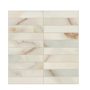 BIJOUX ONYX BLANCHE GLOSSY MOSAIQUE  3X15 - LUXURY DESIGN FLORIM 767569 FLORIM LUXURY DESIGN - 1
