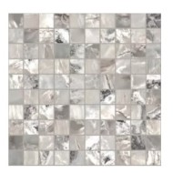 ONYX e MORE  SILVER BLEND GLOSSY MOSAIK 3X3 - CASA MOOD   767658 FLORIM CREATIVE DESIGN - 1