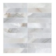 REVES DE REX BLUE GLOSSY MOSAIQUE 3X15 - LUXURY DESIGN FLORIM Ceramiche 770254 FLORIM LUXURY DESIGN - 1