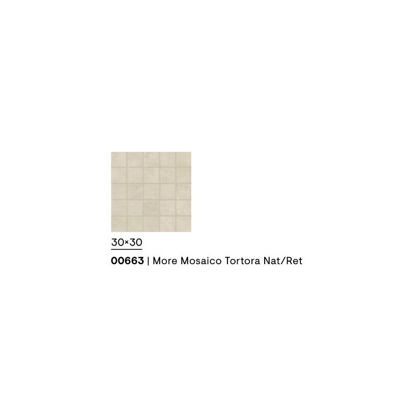 MORE MOSAIK TORTORA NATURAL SQ 30X30 - CERAMICHE PIEMME 00663 PIEMME CERAMICHE - 1