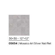 ARTDESIA 2 MOSAIK SILVER NATURAL SQ 30X30 - CERAMICHE PIEMME 05654 PIEMME CERAMICHE - 1