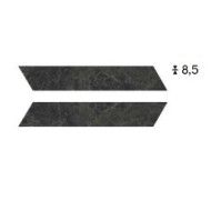 LIMESTONE CHEVRON BELGIUM BLACK NATURAL SQ 10X53 - CERAMICHE PIEMME 05553 PIEMME CERAMICHE - 1