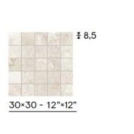 ILIMESTONE ITALIAN WHITE MOSAIC MIX POLISHED 30X30 NATURAL - CERAMICHE PIEMME 05586 PIEMME CERAMICHE - 1