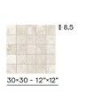 ILIMESTONE ITALIAN WHITE MOSAIC MIX POLISHED 30X30 NATURAL - CERAMICHE PIEMME 05586 PIEMME CERAMICHE - 1