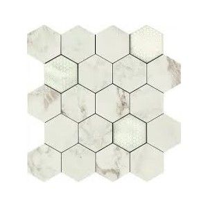 MAJESTIC HEXAGON IMPERIAL PEARL BRILLANT 34X36 - CERAMICHE PIEMME 02617 PIEMME CERAMICHE - 1
