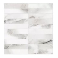LES ORIGINES DE REX ARGENT GLOSSY MOSAIC 3X15 - LUXURY DESIGN FLORIM Ceramiche 770355 FLORIM LUXURY DESIGN - 1