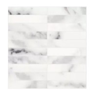 LES ORIGINES DE REX BLANC GLOSSY MOSAIC 3X15 - LUXURY DESIGN FLORIM Ceramiche 770357 FLORIM LUXURY DESIGN - 1