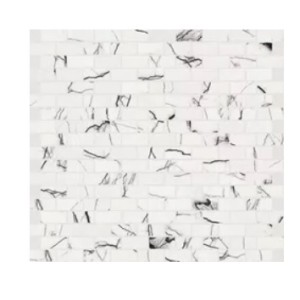 B&W MARBLE BREACH HIGH GLOSSY  6MM MOSAIQUE  30x30  Tessera 1,5X3  - ARCHITECTURAL DESIGN FLORIM 767472 FLORIM ARCHITECTURAL DES