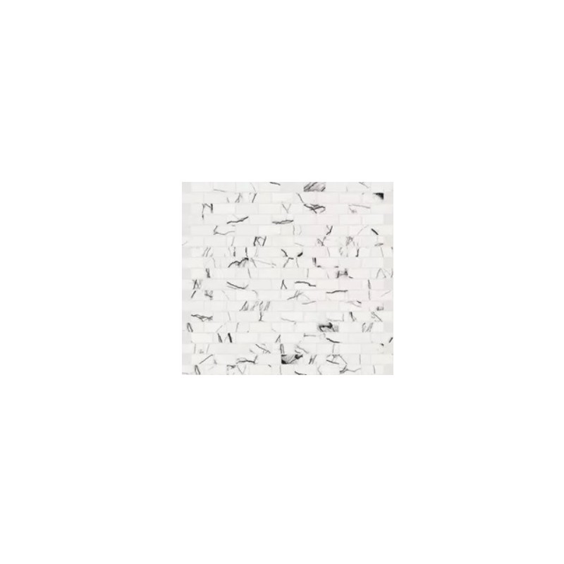 B&W MARBLE BREACH HIGH GLOSSY  6MM MOSAIC  30x30  Tessera 1,5X3  - ARCHITECTURAL DESIGN FLORIM 767472 FLORIM ARCHITECTURAL DESIG