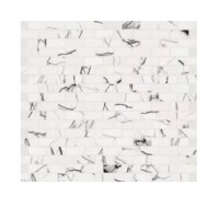 B&W MARBLE BREACH HIGH GLOSSY  MOSAIQUE  30X30 Tessera 3x3  - ARCHITECTURAL DESIGN FLORIM 767380 FLORIM ARCHITECTURAL DESIGN - 1