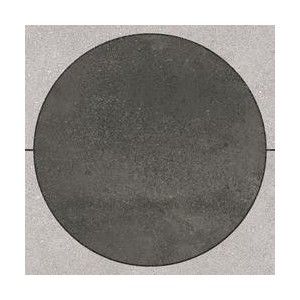 BE-SQUARE 30X30 OPTICAL CONCRETE/BLACK - EMILCERAMICA EDRQ 30KC8RA EMILCERAMICA - 1