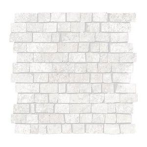 CHATEAU 30X30 MOSAIQUE PETIT BRICK BLANC - EMILCERAMICA EFTU Z30A50R EMILCERAMICA - 1