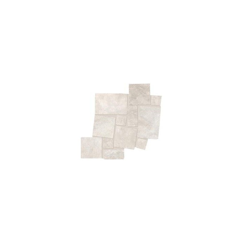 FABRIKA  MOSAIC BLOKKO 34,10X34,3 WHITE SILKTECH - EMILCERAMICA  EMXR EMILCERAMICA - 1