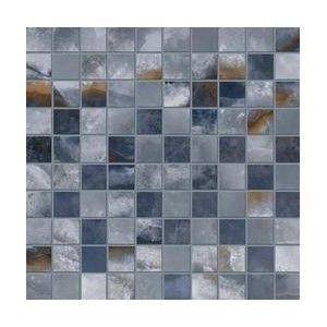 TELE DI MARMO ONYX  30X30 ONYX MOSAIQUE 3X3 ONYX BLUE FULL ROCHÉ - EMILCERAMICA  EKZF EMILCERAMICA - 1