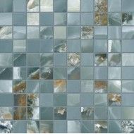 TELE DI MARMO ONYX  30X30 ONYX MOSAIQUE 3X3 ONYX GREEN SILKTECH - EMILCERAMICA  EKZ7 EMILCERAMICA - 1