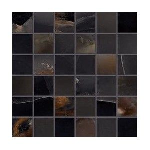 TELE DI MARMO ONYX  30X30 ONYX MOSAIQUE 5X5  BLACK FULL ROCHÉ - EMILCERAMICA  EKYY EMILCERAMICA - 1