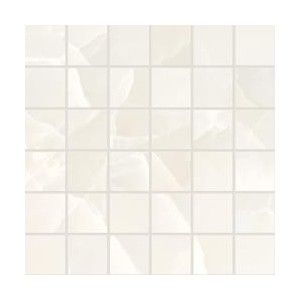 TELE DI MARMO ONYX  30X30 ONYX MOSAIQUE 5X5  IVORY FULL ROCHÉ - EMILCERAMICA  EKZ0 EMILCERAMICA - 1
