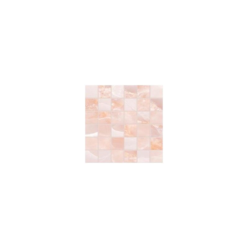TELE DI MARMO ONYX  30X30 ONYX MOSAIK 5X5  PINK FULL GELAEPPT - EMILCERAMICA  EKYZ EMILCERAMICA - 1