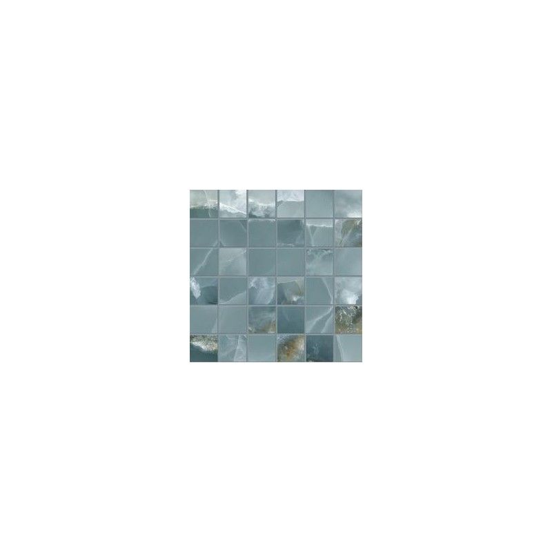 TELE DI MARMO ONYX  30X30 ONYX MOSAIQUE 5X5  GREEN SILKTECH - EMILCERAMICA  EKYV EMILCERAMICA - 1