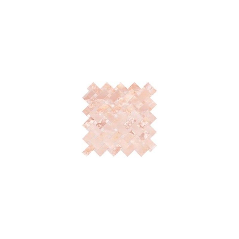 TELE DI MARMO ONYX  30X30 ONYX INTRECCI  PINK FULL LAPPATO - EMILCERAMICA  EKZQ EMILCERAMICA - 1