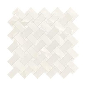 TELE DI MARMO ONYX  30X30 ONYX INTRECCI  IVORY SILKTECH - EMILCERAMICA  EKZK EMILCERAMICA - 1