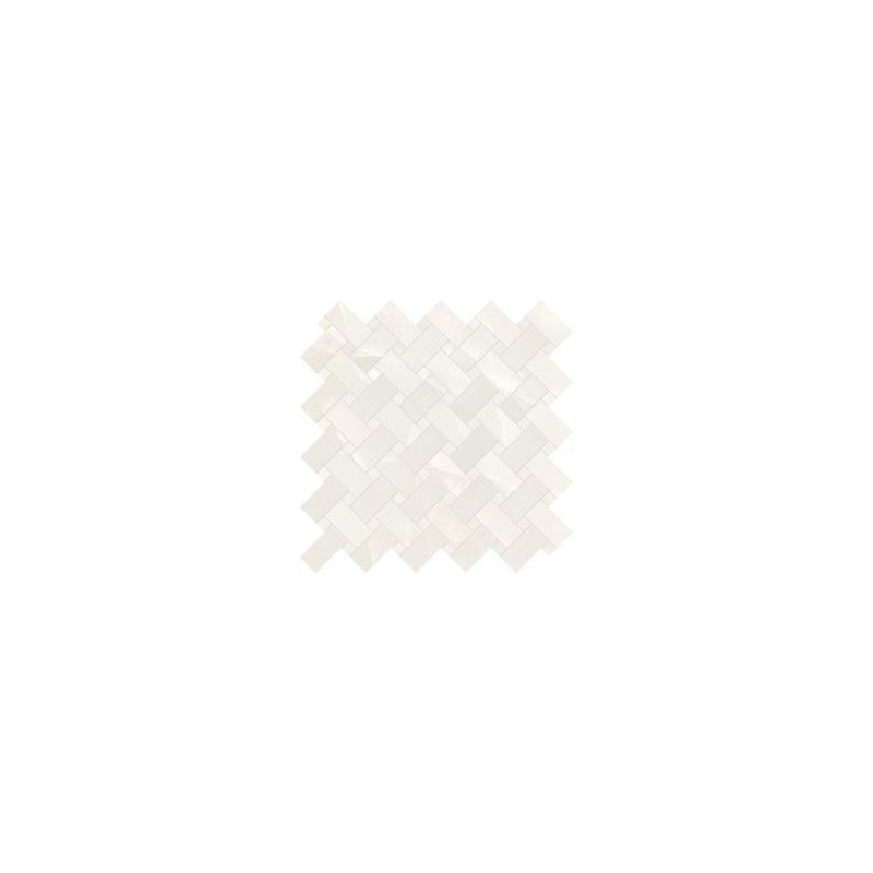 TELE DI MARMO ONYX  30X30 ONYX INTRECCI  IVORY SILKTECH - EMILCERAMICA  EKZK EMILCERAMICA - 1