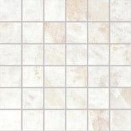TELE DI MARMO PRECIOUS  30X30  MOSAICO 5X5 CRYSTAL WHITE FULL LAPPATO - EMILCERAMICA  ELVC EMILCERAMICA - 1
