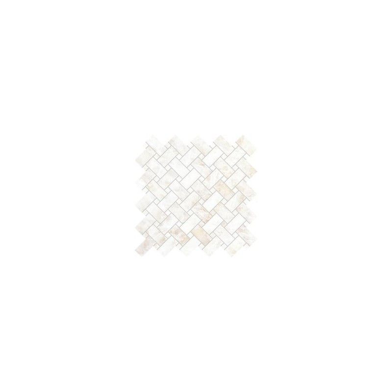 TELE DI MARMO PRECIOUS  30X30  INTRECCI CRYSTAL WHITE FULL LAPPED - EMILCERAMICA  ELVL EMILCERAMICA - 1