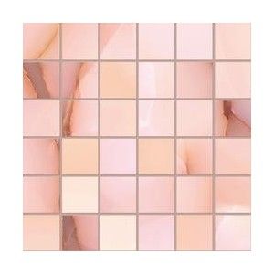 TELE DI MARMO PURE ONYX  30X30 MOSAIQUE 5X5  MALVA FULL ROCHÉ - EMILCERAMICA  EMQV EMILCERAMICA - 1