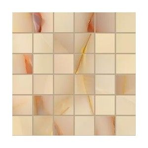 TELE DI MARMO PURE ONYX  30X30 MOSAIQUE 5X5  MIELE SILKTECH - EMILCERAMICA  EMQR EMILCERAMICA - 1