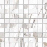 TELE DI MARMO RELOADED  30X30  MOSAICO 3X3 CALACATTA GOLD CANOVA FULL LAPPATO - EMILCERAMICA  E0QS EMILCERAMICA - 1