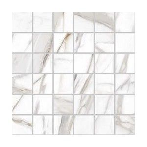 TELE DI MARMO RELOADED  30X30  MOSAIQUE 5X5 CALACATTA GOLD CANOVA NATUREL - EMILCERAMICA  E0Q6 EMILCERAMICA - 1