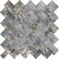 TELE DI MARMO REVOLUTION  30X30  INTRECCI BLU ANDE FULL LAPPATO - EMILCERAMICA  EHPN EMILCERAMICA - 1