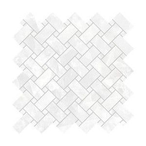 TELE DI MARMO REVOLUTION  30X30  INTRECCI THASSOS NATUREL - EMILCERAMICA  EHPG EMILCERAMICA - 1