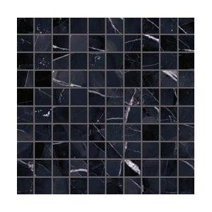 TELE DI MARMO REVOLUTION  30X30  MOSAIQUE 3X3 CALACATTA BLACK NATUREL - EMILCERAMICA  EHP8 EMILCERAMICA - 1