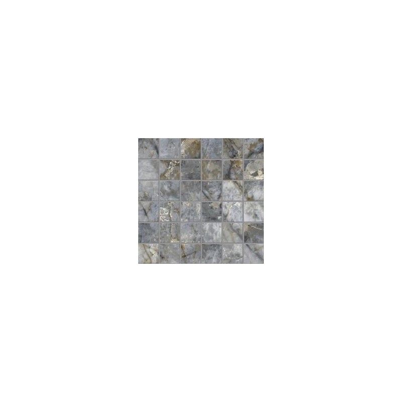 TELE DI MARMO REVOLUTION  30X30  MOSAICO 5X5 BLU ANDE FULL LAPPATO - EMILCERAMICA  EHP1 EMILCERAMICA - 1