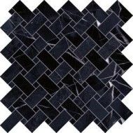 TELE DI MARMO REVOLUTION  30X30  INTRECCI CALACATTA BLACK FULL GELAEPPT - EMILCERAMICA  EHPQ EMILCERAMICA - 1