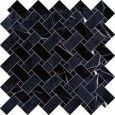 TELE DI MARMO REVOLUTION  30X30  INTRECCI CALACATTA BLACK FULL GELAEPPT - EMILCERAMICA  EHPQ EMILCERAMICA - 1