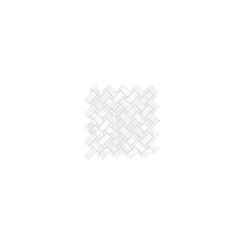 TELE DI MARMO REVOLUTION  30X30  INTRECCI THASSOS FULL GELAEPPT - EMILCERAMICA  EHPM EMILCERAMICA - 1