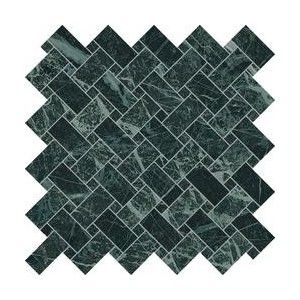 TELE DI MARMO REVOLUTION  30X30  INTRECCI VERDE SAINT DENIS FULL ROCHÉ - EMILCERAMICA  EHPP EMILCERAMICA - 1
