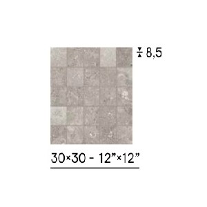 LIMESTONE ENGLISH GREY MOSAIQUE MIX BRILLANT 30X30 NATUREL - CERAMICHE PIEMME 05588 PIEMME CERAMICHE - 1
